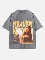 PinkPantheress Print Round Neck T-shirt