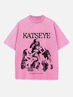 KATSEYE Print Round Neck T-shirt