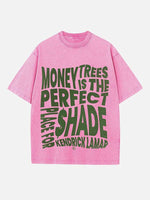 Kendrick Lamar Print Round Neck T-shirt