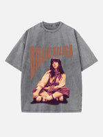 Billie Eilish Print Round Neck T-shirt