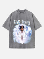 Katy Perry Print Round Neck T-shirt