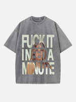 Tate McRae Print Round Neck T-shirt
