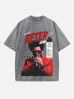 The Weeknd Print Round Neck T-shirt