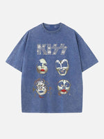 KISS Print Round Neck T-shirt