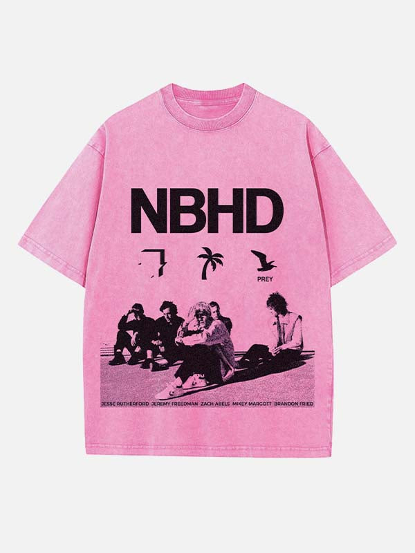 The Neighbourhood Print Round Neck T-shirt