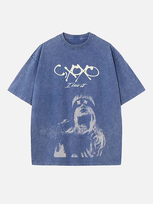 Camila Cabello Print Round Neck T-shirt