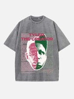 Tyler, The Creator Print Round Neck T-shirt