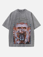 Michael Jackson Print Round Neck T-shirt