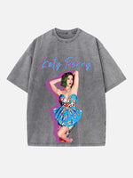 Katy Perry Print Round Neck T-shirt