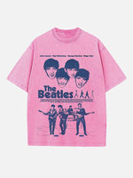 The Beatles Print Round Neck T-shirt