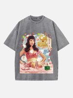 Katy Perry Print Round Neck T-shirt