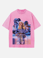 Camila Cabello Print Round Neck T-shirt