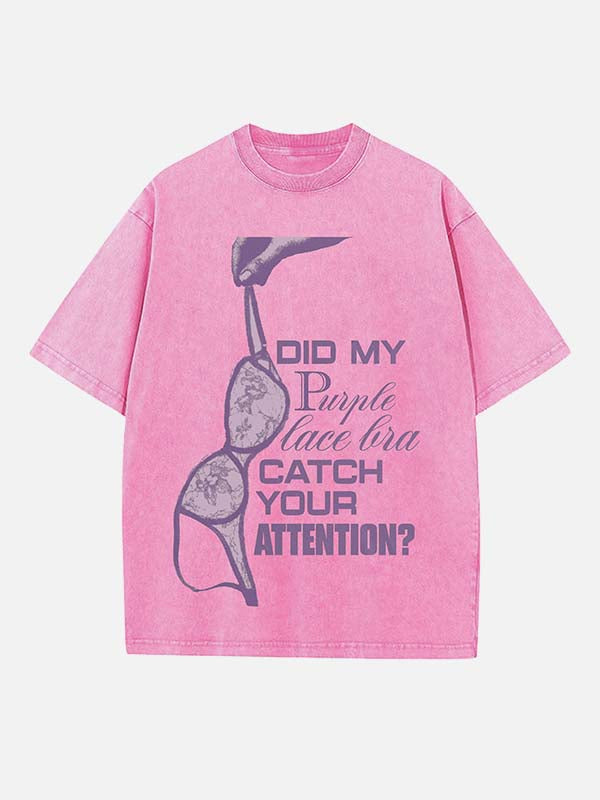 Tate McRae Print Round Neck T-shirt