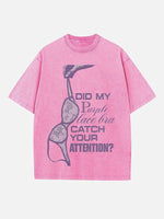 Tate McRae Print Round Neck T-shirt