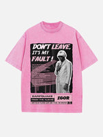 Tyler, The Creator Print Round Neck T-shirt