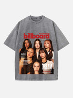 KATSEYE Print Round Neck T-shirt