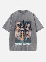 Ariana Grande Print Round Neck T-shirt