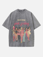 Nicki Minaj Print Round Neck T-shirt