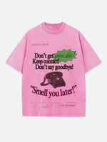 Tyler, The Creator Print Round Neck T-shirt