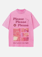 Sabrina Carpenter Print Round Neck T-shirt