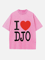 Djo Print Round Neck T-shirt