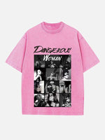 Ariana Grande Print Round Neck T-shirt