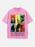 Ed Sheeran Print Round Neck T-shirt