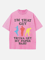 Tyler, The Creator Print Round Neck T-shirt