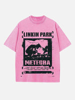 Linkin Park Print Round Neck T-shirt