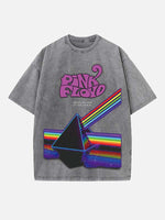Pink Floyd Print Round Neck T-shirt