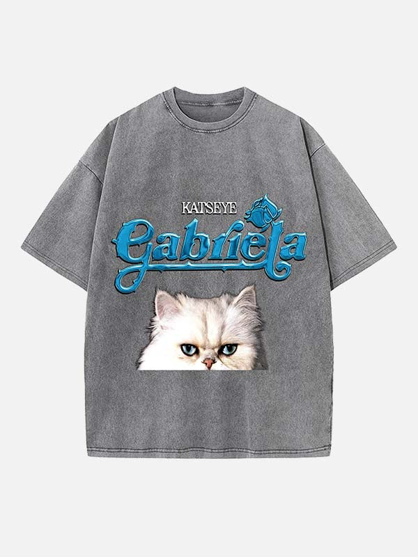 KATSEYE Print Round Neck T-shirt