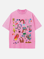 Karol G Print Round Neck T-shirt