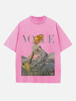 Ariana Grande Print Round Neck T-shirt