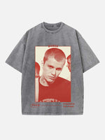 Justin Bieber Print Round Neck T-shirt