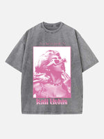 Kali Uchis Print Round Neck T-shirt