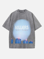 The Killers Print Round Neck T-shirt