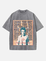 Djo Print Round Neck T-shirt