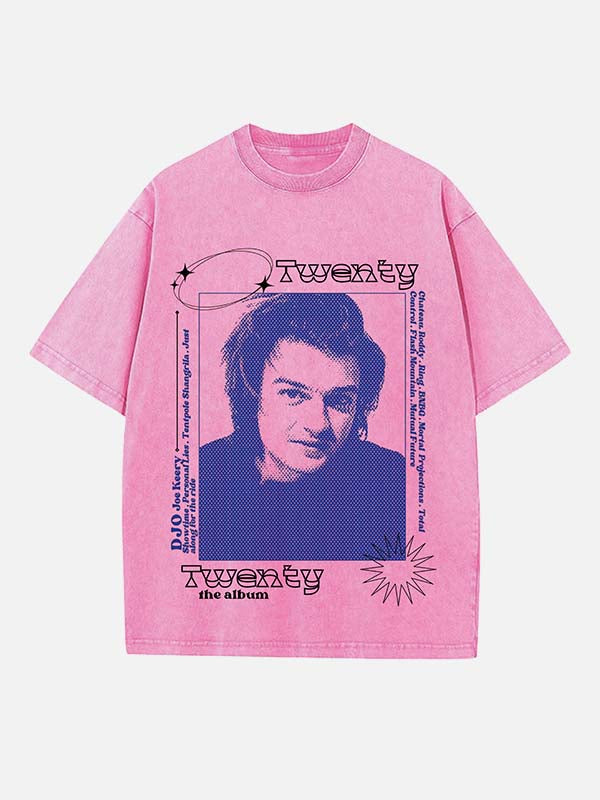 Djo Print Round Neck T-shirt