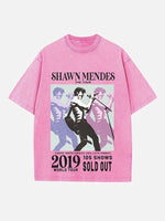 Shawn Mendes Print Round Neck T-shirt