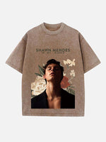 Shawn Mendes Print Round Neck T-shirt