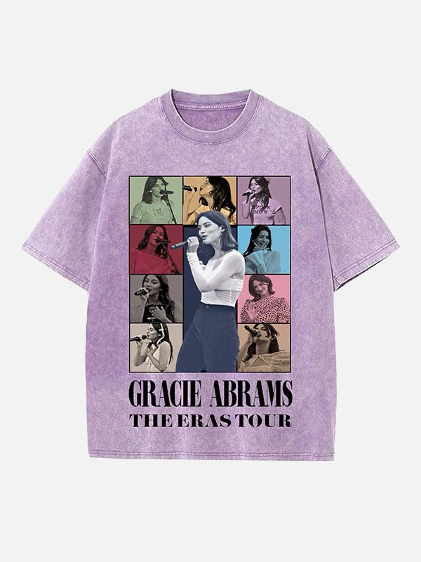 Gracie Abrams Print Round Neck T-shirt