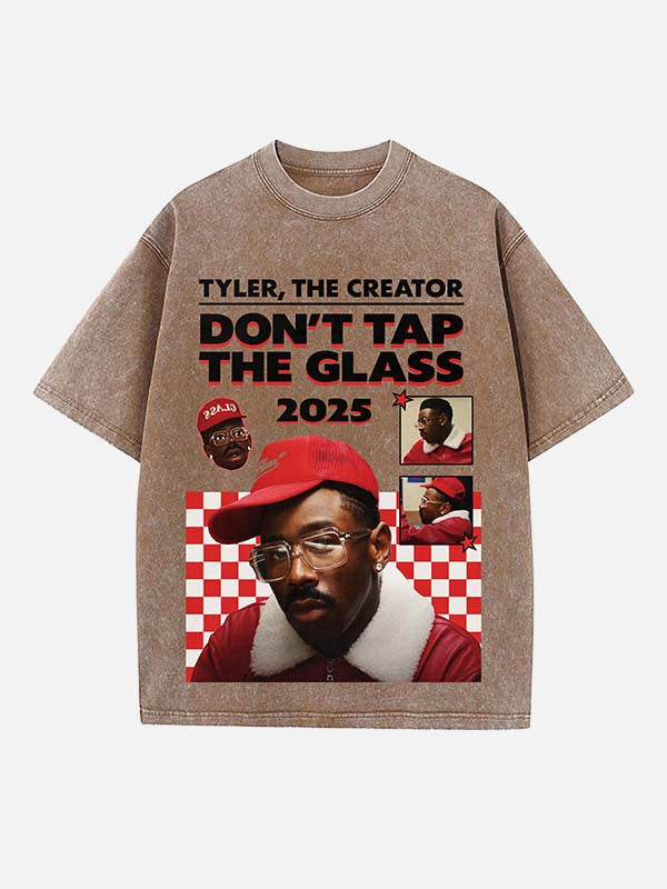 Tyler, The Creator Print Round Neck T-shirt