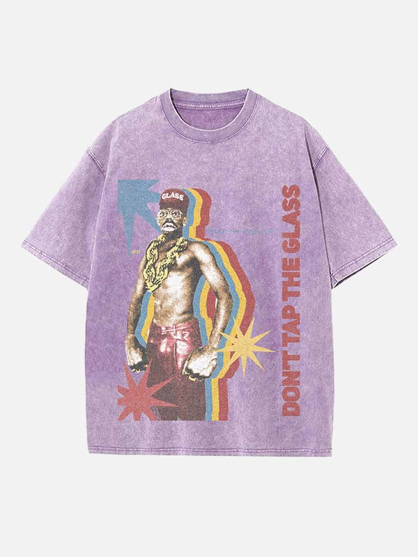Tyler, The Creator Print Round Neck T-shirt