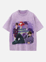 Justin Bieber Print Round Neck T-shirt