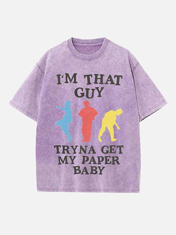 Tyler, The Creator Print Round Neck T-shirt