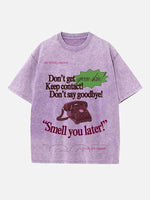 Tyler, The Creator Print Round Neck T-shirt