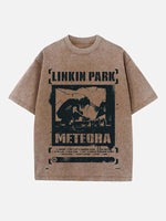 Linkin Park Print Round Neck T-shirt