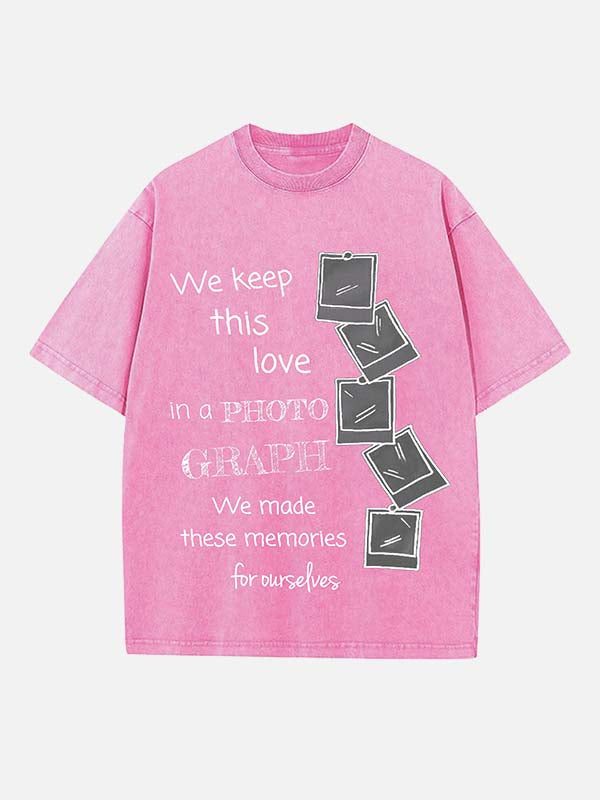 Ed Sheeran Print Round Neck T-shirt