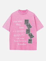 Ed Sheeran Print Round Neck T-shirt