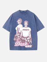 Doja Cat Print Round Neck T-shirt